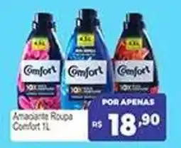 Supermercados Rex Amaciante Roupa Comfort 1L oferta
