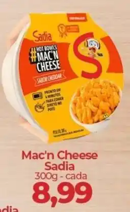 Supermercados Andreazza Mac'n Cheese Sadia oferta