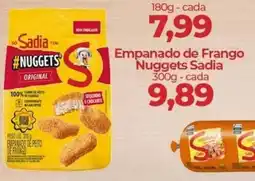 Supermercados Andreazza Empanado de frango nuggets sadia oferta