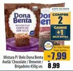 Proença Supermercados Mistura p/ Bolo Dona Benta Avelã/ Chocolate/ Brownie/ Brigadeiro oferta