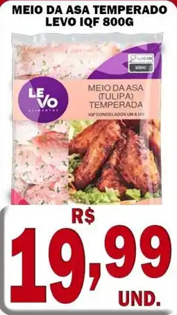 Compre Bem Meio da asa temperado oferta