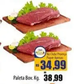 Proença Supermercados Paleta Bov. oferta