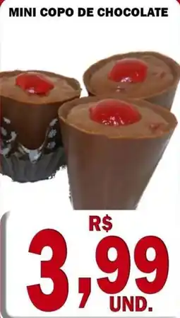Compre Bem Mini copo de chocolate oferta