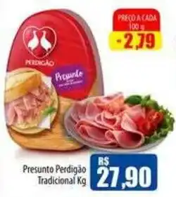 Proença Supermercados Presunto Perdigão Tradicional oferta