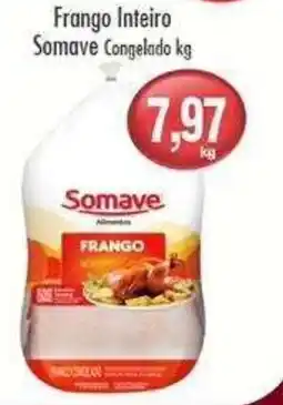 Compre Bem Frango inteiro somave congelado oferta