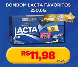 Supermercado Porecatu Bombom lacta favoritos oferta