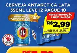 Supermercado Porecatu Cerveja antarctica lata oferta