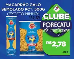 Supermercado Porecatu Macarrão gallo semolado pct. oferta