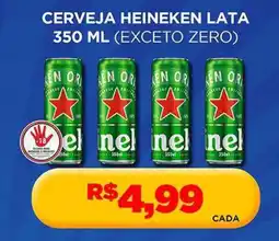 Supermercado Porecatu Cerveja heineken lata oferta