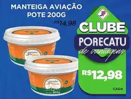 Supermercado Porecatu Manteiga aviação oferta