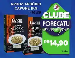 Supermercado Porecatu Arroz arbório capone oferta