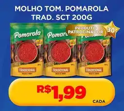 Supermercado Porecatu Molho tom. pomarola trad. sct oferta