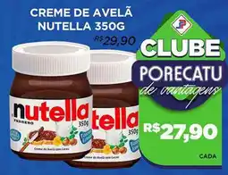 Supermercado Porecatu Creme de avelã nutella oferta