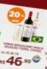 Pinheiro Supermercado vinho brasileiro meio seco oferta