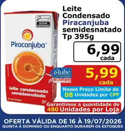 Mialich Supermercados Leite condensado piracanjuba semidesnatado oferta