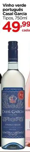 Carrefour Vinho verde português Casal Garcia Tipos oferta
