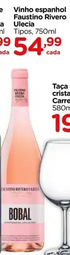 Carrefour Vinho espanhol Faustino Rivera Ulecia oferta