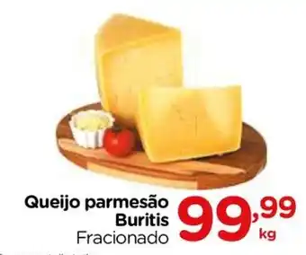 Queijo parmesão buritis fracionado