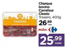 Carrefour Charque bovino Carrefour Classic Traseiro oferta