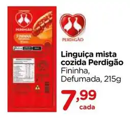 Carrefour Linguiça mista cozida Perdigão Fininha, Defumada oferta