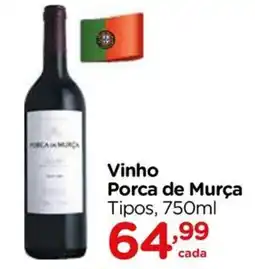 Carrefour Vinho Porca de Murça Tipos oferta