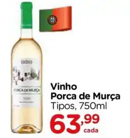 Carrefour Vinho Porca de Murça Tipos oferta