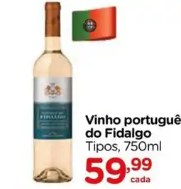 Carrefour Vinho português do Fidalgo oferta