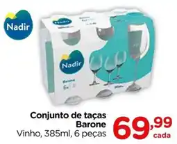 Carrefour Conjunto de taças Barone oferta