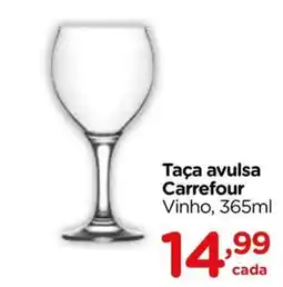 Carrefour Taça avulsa Carrefour Vinho oferta