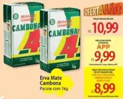 Atacadão Erva mate cambona oferta