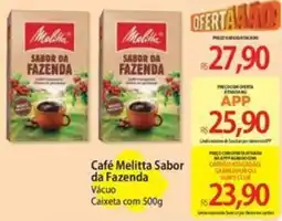 Atacadão Café melitta sabor da fazenda oferta