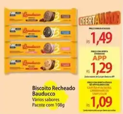 Atacadão Biscoito recheado bauducco vários sabores oferta