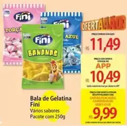 Atacadão Bala de Gelatina Fini Vários sabores oferta