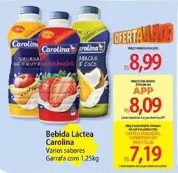 Atacadão Bebida Láctea Carolina Vários sabores oferta