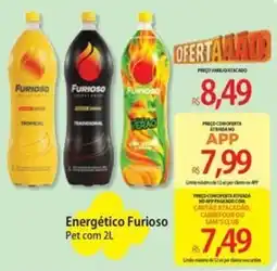 Atacadão Energético Furioso Pet com 2L oferta