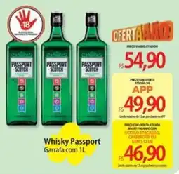 Atacadão Whisky passport oferta