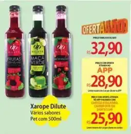 Atacadão Xarope dilute vários sabores oferta