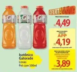 Atacadão Isotônico Gatorade Limão oferta