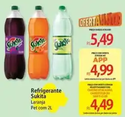 Atacadão Refrigerante Sukita Laranja oferta