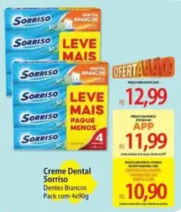 Atacadão Creme Dental Sorriso Dentes Brancos oferta
