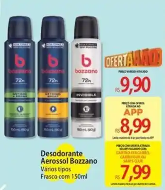 Atacadão Desodorante Aerossol Bozzano Vários tipos oferta