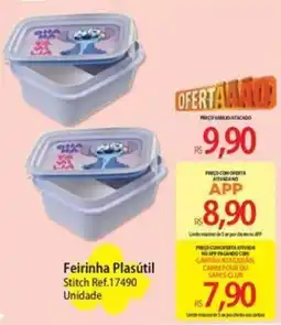 Atacadão Feirinha Plasútil Stitch oferta