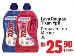 Supermercados Mateus Lava Roupas Tixan Ype Primavera ou Maciez oferta