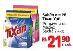 Supermercados Mateus Sabão em Pó Tixan Ypê oferta