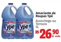 Supermercados Mateus Amaciantede Roupas Ypê Aconchego ou Ternura oferta