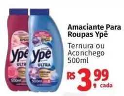 Supermercados Mateus Amaciantes Para Roupas Ypê oferta