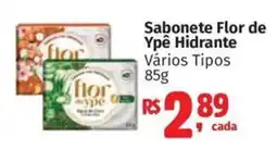 Supermercados Mateus Sabonete flor de ypê hidrante oferta