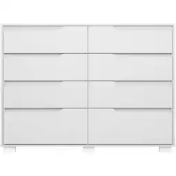 Benoit Cômoda Moval Georgia 047440 8 Gavetas 108x147x47cm oferta