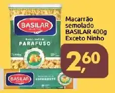 Supermercados Nori Macarrão semolado BASILAR oferta