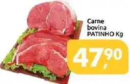 Supermercados Nori Carne bovina patinho kg oferta